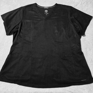 Healing Hands Black Scrub Set